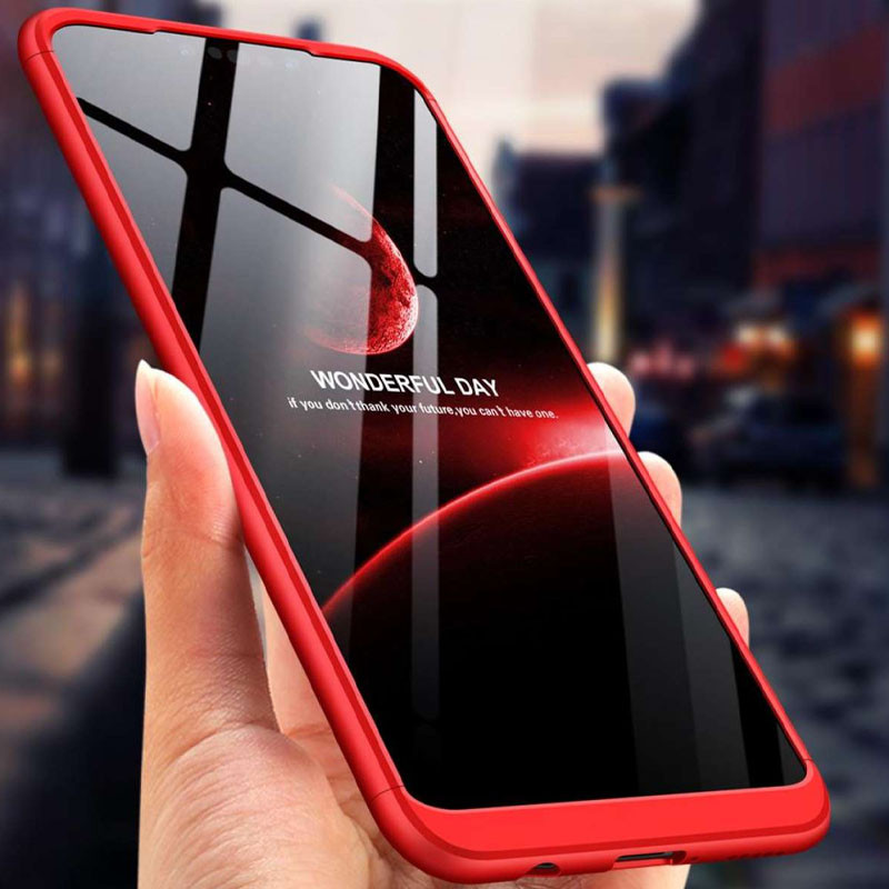 

Пластиковая накладка GKK LikGus 360 градусов (opp) для Huawei P Smart+ (Красный) 909188