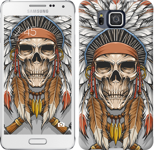 

Чохол Череп індіанця на Samsung Galaxy Alpha G850F 640940
