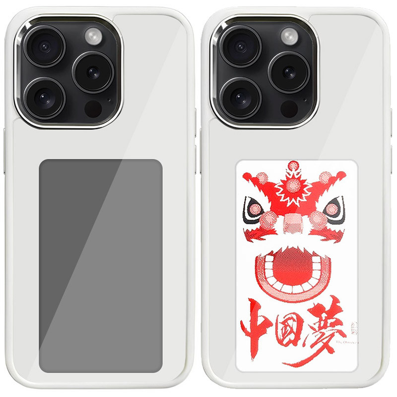 Фото TPU+PC чохол Ink Show на Apple iPhone 14 Pro (6.1") (White) на vchehle.ua