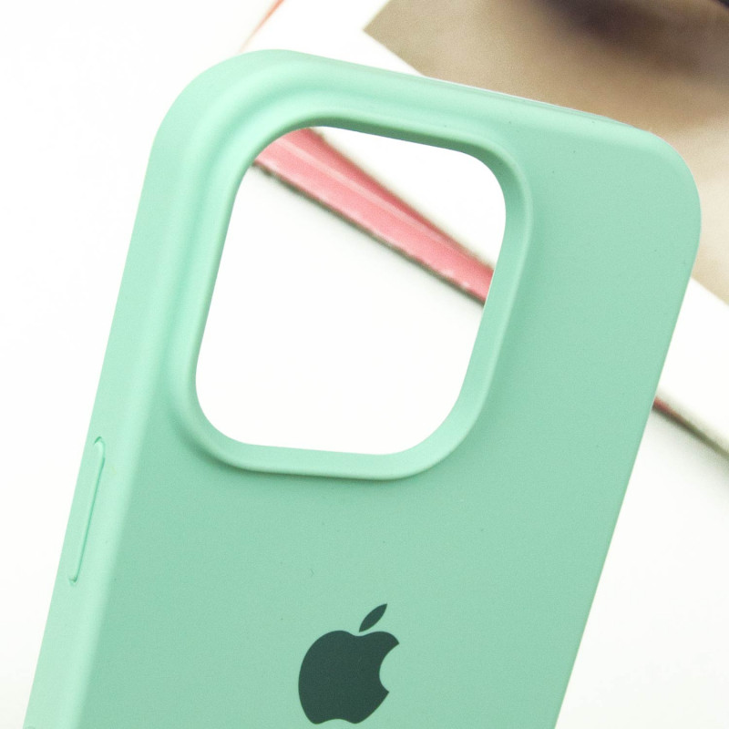 Чехол Silicone Case Full Protective (AA) для Apple iPhone 16 Pro Max (6.9") (Бирюзовый / Turquoise) в магазине vchehle.ua