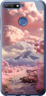 

Чехол Розовые облака для Huawei Honor 7C 1645139