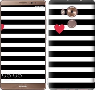 

Чехол Черно-белые полосы для Huawei Mate 8 752103