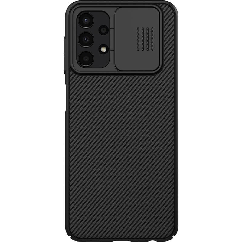 Карбонова накладка Nillkin Camshield (шторка на камеру) на Samsung Galaxy A13 4G (Чорний / Black)