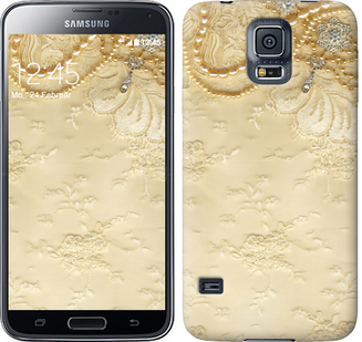 

Чехол Кружевной орнамент для Samsung Galaxy S5 Duos SM G900FD 257371