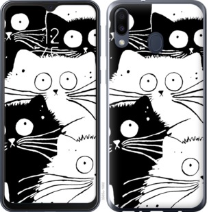 Чехол Коты v2 для Samsung Galaxy A20e A202F