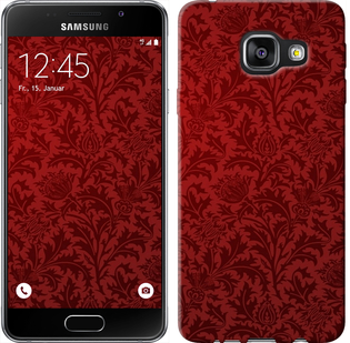 

Чехол Чехол цвета бордо для Samsung Galaxy A3 (2016) A310F 649785