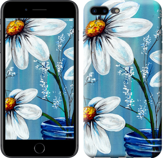 

Чохол Красиві арт-ромашки на iPhone 8 Plus 658972