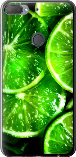 Чохол Зелені часточки лимона на HTC Desire 12 Plus