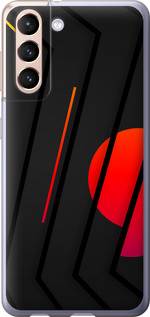 Чехол Разноцветные полосы для Samsung Galaxy S21