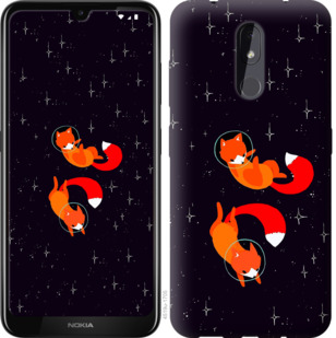 

Чохол Лисички в космосі на Nokia 3.2 870563