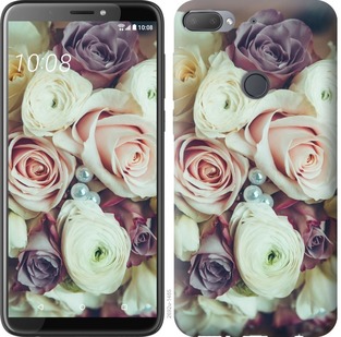 

Чехол Букет роз для HTC Desire 12 Plus 669605