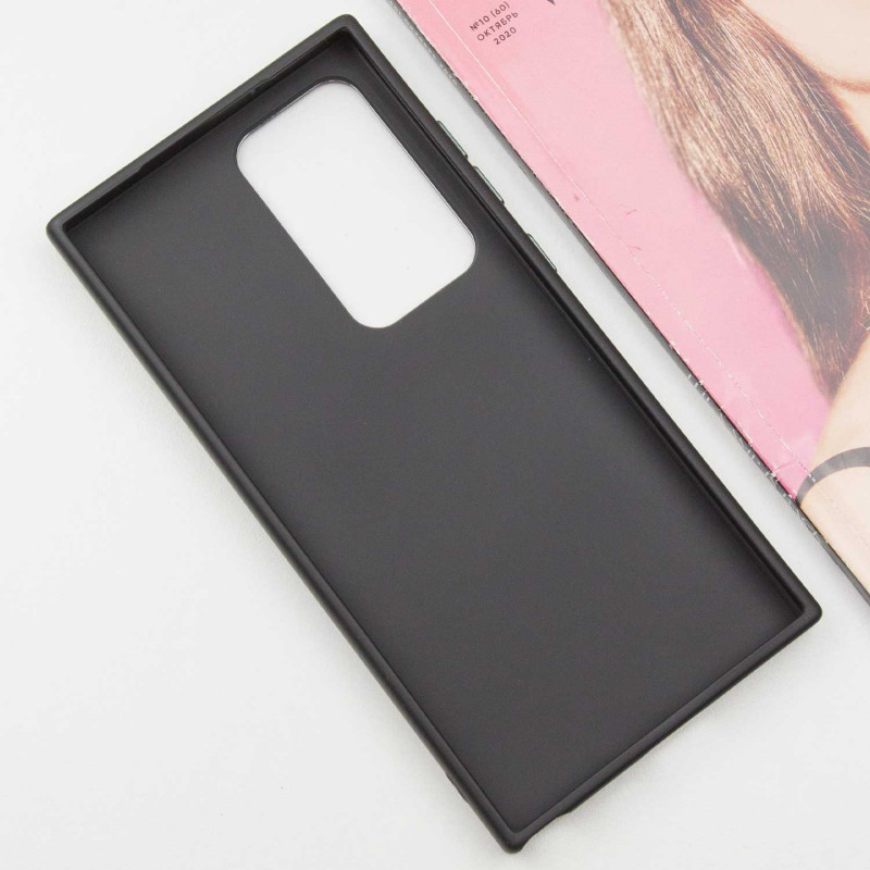 TPU чохол Bonbon Metal Style на Samsung Galaxy S24 Ultra (Чорний / Black) в магазині vchehle.ua