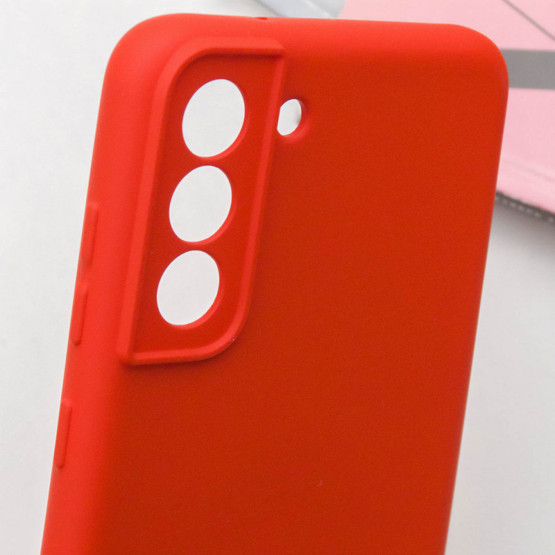 Купити Чохол Silicone Cover Lakshmi Full Camera (A) на Samsung Galaxy S22+ (Червоний / Red) на vchehle.ua