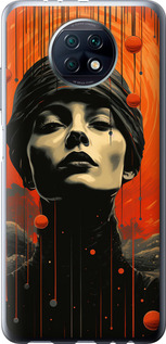 

Чехол Абстрактный портрет v2 для Xiaomi Redmi Note 9T 1631165
