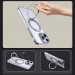 Купити Чохол TPU+PC Empire with Magnetic Safe and Ring для Apple iPhone 16 Pro (6.3") (Clear) на vchehle.ua