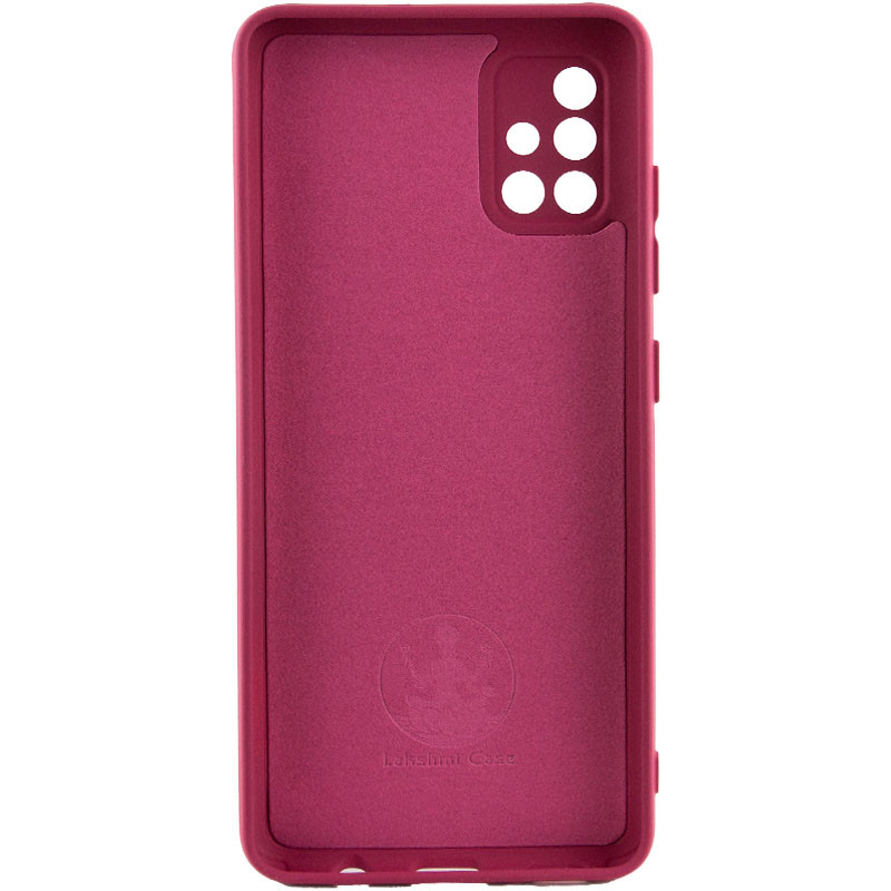 Фото Чохол Silicone Cover Lakshmi Full Camera (AA) на Samsung Galaxy A51 (Бордовий / Marsala) на vchehle.ua