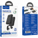Купить Портативное ЗУ Power Bank Hoco Q35 Portable PD20W 3в1 с БЗУ Lightning 10000 mAh (Black) на vchehle.ua