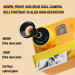 Купить Детская фотокамера K27 с моментальной печатью (Yellow) на vchehle.ua