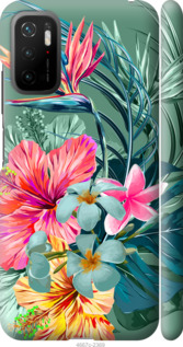 

Чехол Тропические цветы v1 для Xiaomi Redmi Note 10 5G 1315440