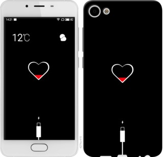 

Чохол Подзарядка сердца для Meizu U10 721307