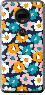 

Чехол Цветочный фон v3 для Motorola Moto G7 1434862