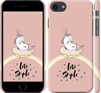 

Чехол Единорожка в пончике для iPhone 8 (4.7") 719092