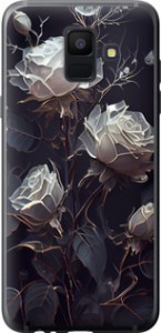Чехол Розы 2 для Samsung Galaxy A6 2018