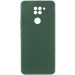 Чехол Silicone Cover Lakshmi Full Camera (AAA) для Xiaomi Redmi Note 9 / Redmi 10X (Зеленый / Cyprus Green)