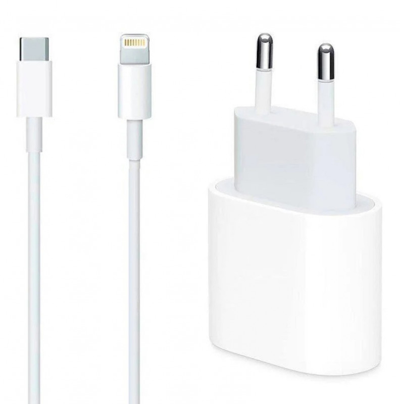 МЗП для Apple iPad 20W Type-C Power Adapter (A) + Cable Type-C to Lightning
