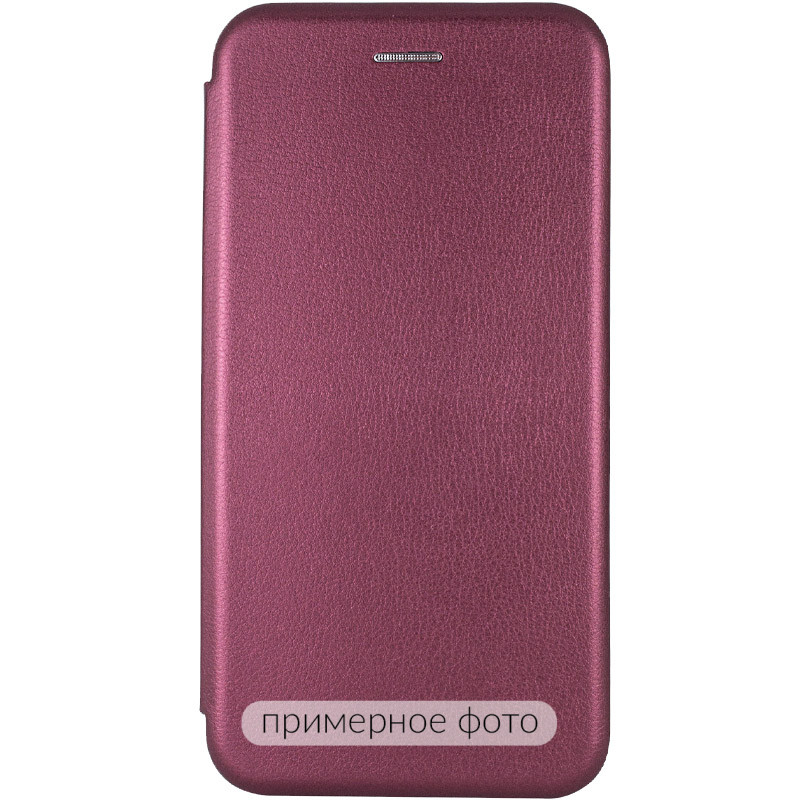 Кожаный чехол-книжка Classy для Xiaomi Redmi A5 (Europe version) (Бордовый)