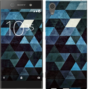 

Чехол Треугольники для Sony Xperia XA1 645787