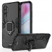 Фото Ударопрочный чехол Transformer Ring for Magnet для Xiaomi Mi Note 10 / Note 10 Pro/CC9 Pro (Черный / Soul Black) на vchehle.ua