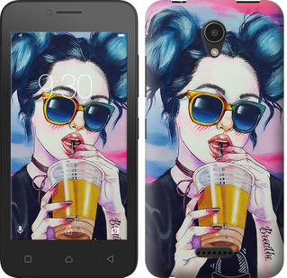 

Чехол Арт-девушка в очках для Lenovo A Plus / A1010 247026