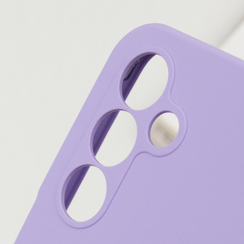 Замовити Чохол Silicone Cover Lakshmi Full Camera (AA) на Samsung Galaxy A16 4G/5G (Бузковий / Dasheen) на vchehle.ua