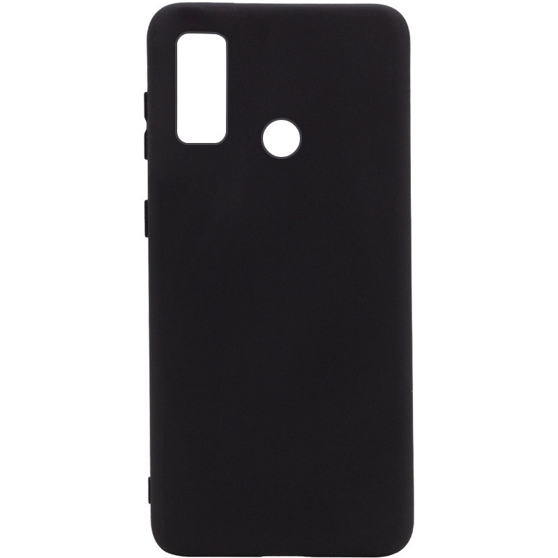 Чехол Silicone Cover Full without Logo (A) для Huawei P Smart (2020) (Черный / Black)