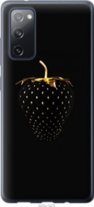 Чехол Черная клубника для Samsung Galaxy S20 FE G780F