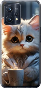 Чехол White cat для Realme 9
