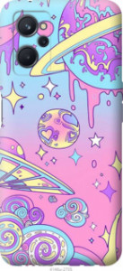 Чехол Розовая галактика для Realme 9i