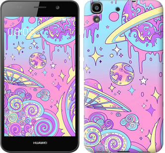 

Чохол Рожева галактика на Huawei Y6 633582