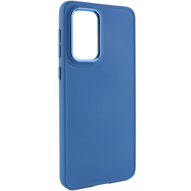 Фото TPU чехол Bonbon Metal Style для Samsung Galaxy A55 (Синий / Denim Blue) на vchehle.ua