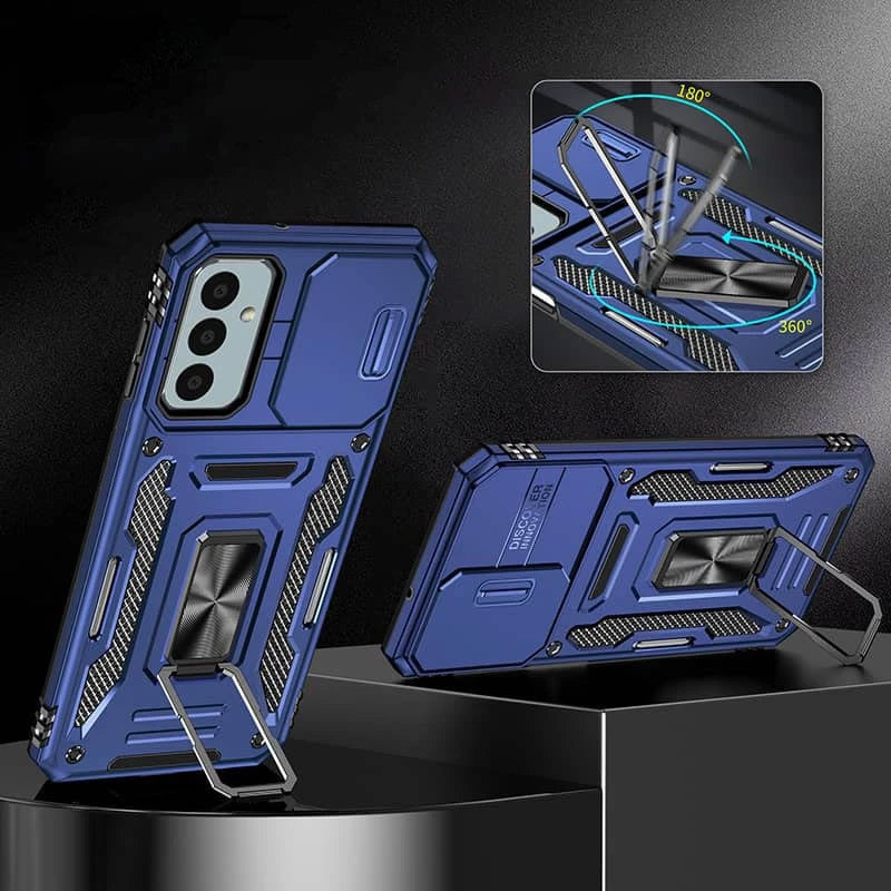 Фото Ударопрочный чехол Camshield Army Ring для Samsung Galaxy A36 5G / A56 5G (Синий / Navy) в магазине vchehle.ua