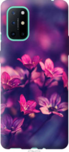 Чехол Пурпурные цветы для OnePlus 8T