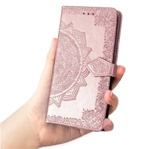 Заказать Кожаный чехол (книжка) Art Case с визитницей для Xiaomi Redmi 5 Plus / Redmi Note 5 (Single Camera) (Розовый) на vchehle.ua