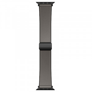 Ремешок Hoco WA34 Basic magnetic buckle silicone leather strap для Apple watch 44/45/46/49mm