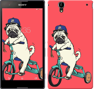 

Чохол Мопс на велосипеді на Sony Xperia T2 Ultra Dual D5322 87720