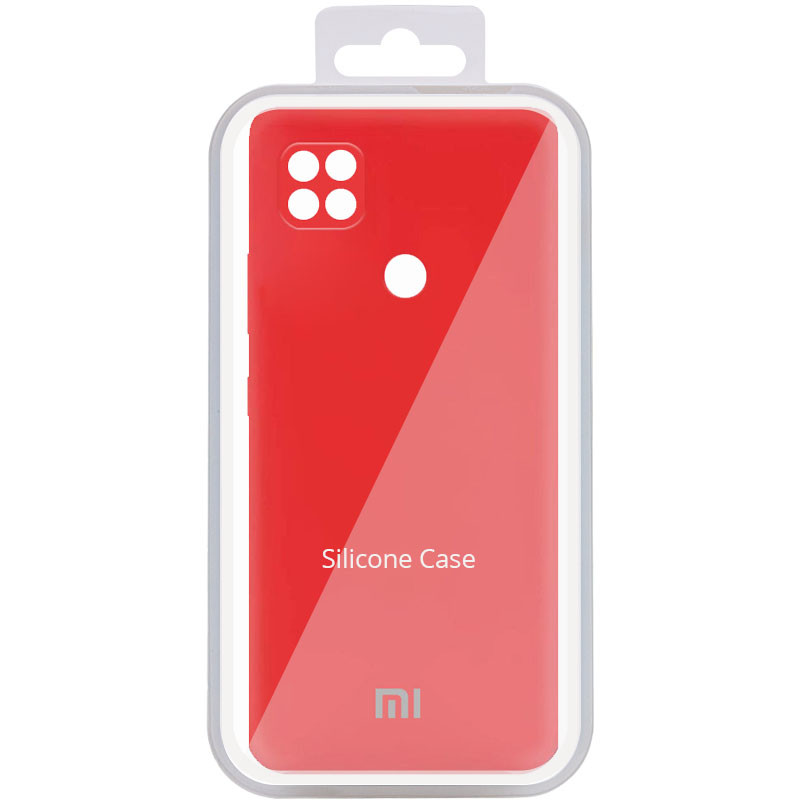 Фото Чохол Silicone Cover My Color Full Camera (A) на Xiaomi Redmi 9C (Червоний / Red) на vchehle.ua