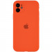 Чохол Silicone Case Full Camera Protective (AA) на Apple iPhone 12 (6.1") (Помаранчевий / Kumquat)