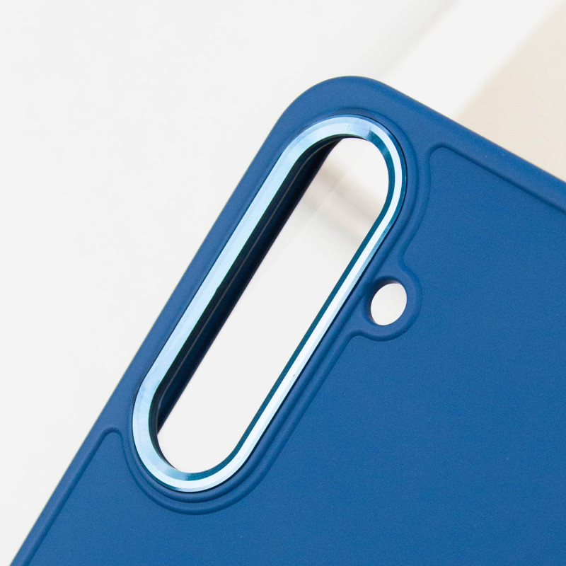 Заказать TPU чехол Bonbon Metal Style для Samsung Galaxy S24+ (Синий / Denim Blue) на vchehle.ua