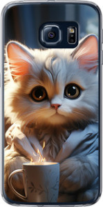 Чохол White cat на Samsung Galaxy S6 G920