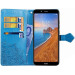 Купити Шкіряний чохол (книжка) Art Case з візитницею на Xiaomi Redmi 7A (Синій) на vchehle.ua